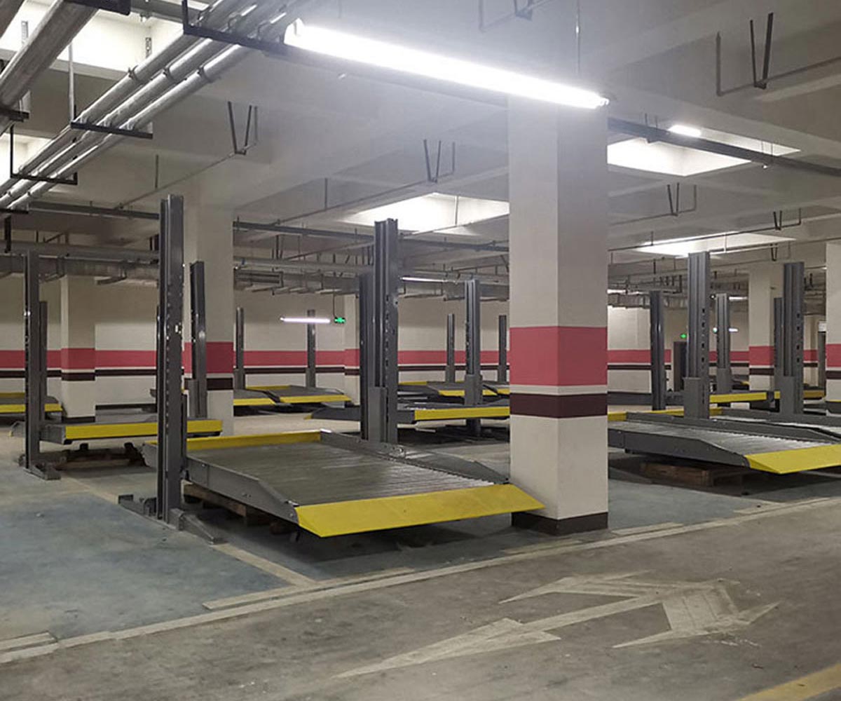 湖南省雙層升降平移機(jī)械停車(chē)庫(kù)改造