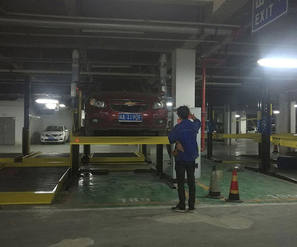 甘肅省二層升降橫移立體車庫出租