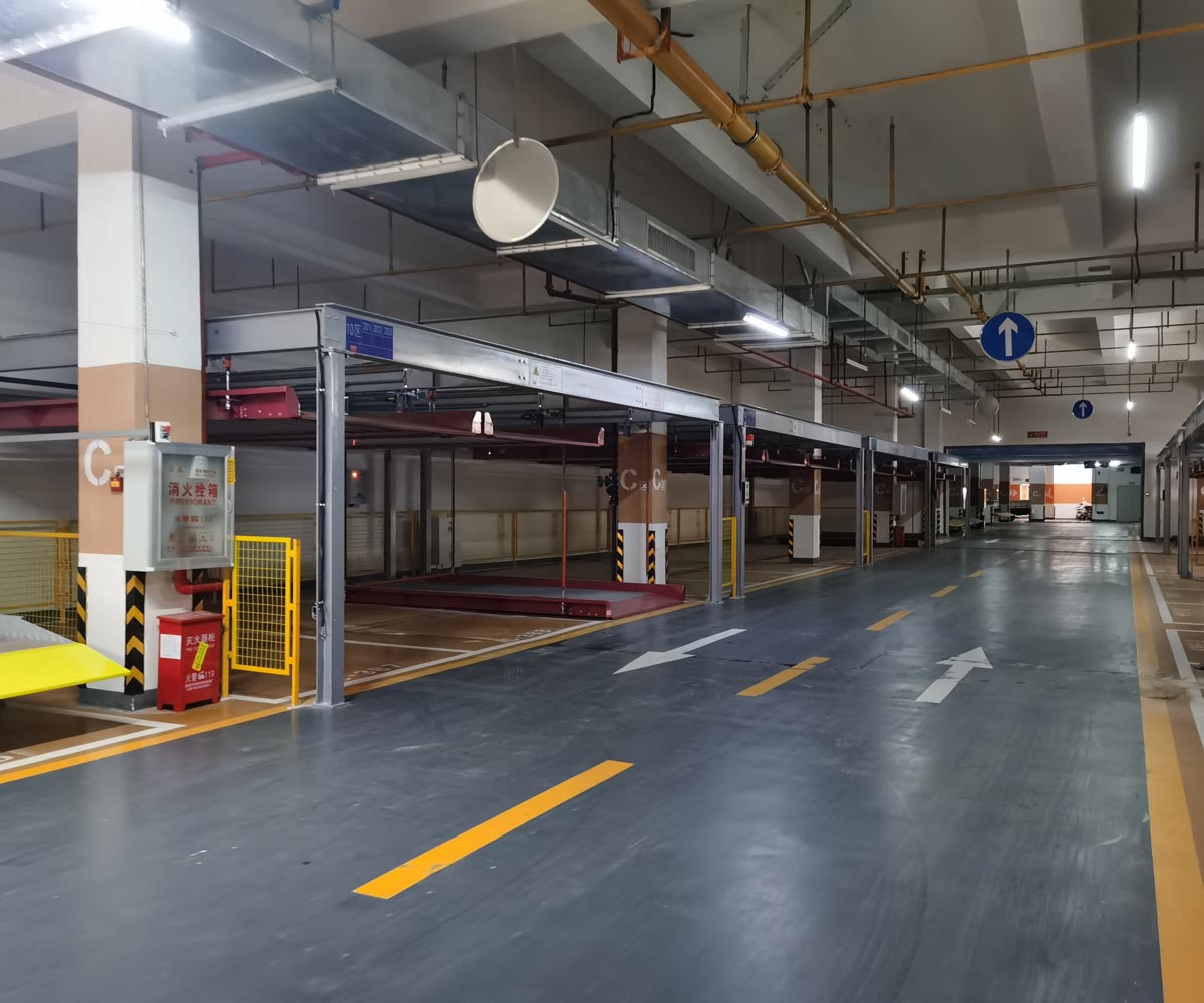 小區(qū)雙柱簡易升降類立體車庫 小區(qū)雙柱簡易升降類立體車庫